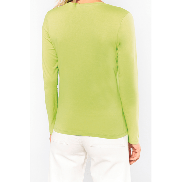 Kariban | Langärmliges Damen-T-Shirt mit V-Ausschnitt Kariban | Langärmliges Damen-T-Shirt mit V-Ausschnitt
